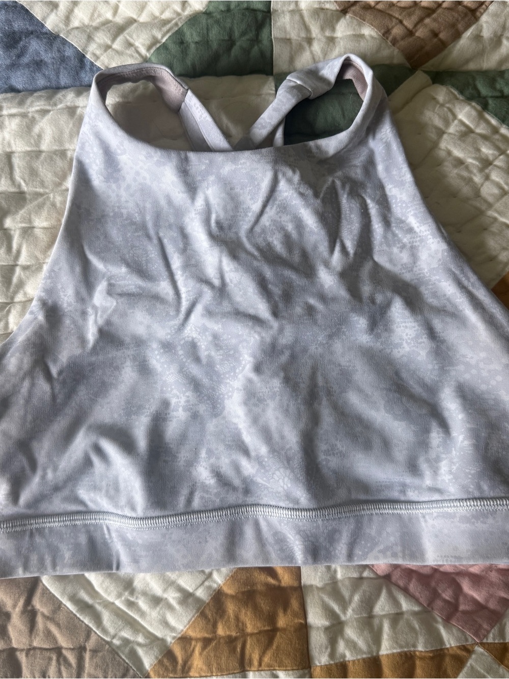 Lululemon high neck energy bra